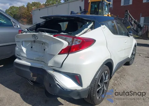 2019 Toyota C-Hr Xle z USA, uszkodzony, nr VIN NMTKHMBX8KR068029